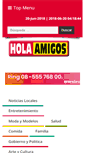 Mobile Screenshot of hola-amigos.net